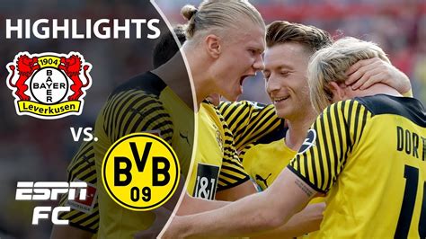 bayer leverkusen vs dortmund highlights